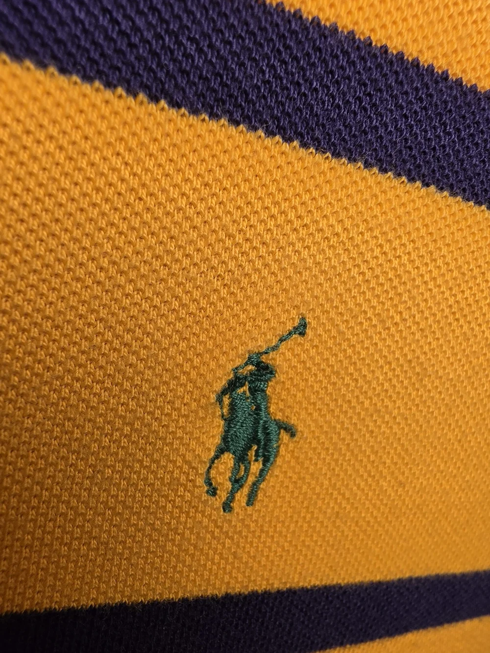 Ralph Lauren Men's Polo Stack in Blue, Yellow, Green
